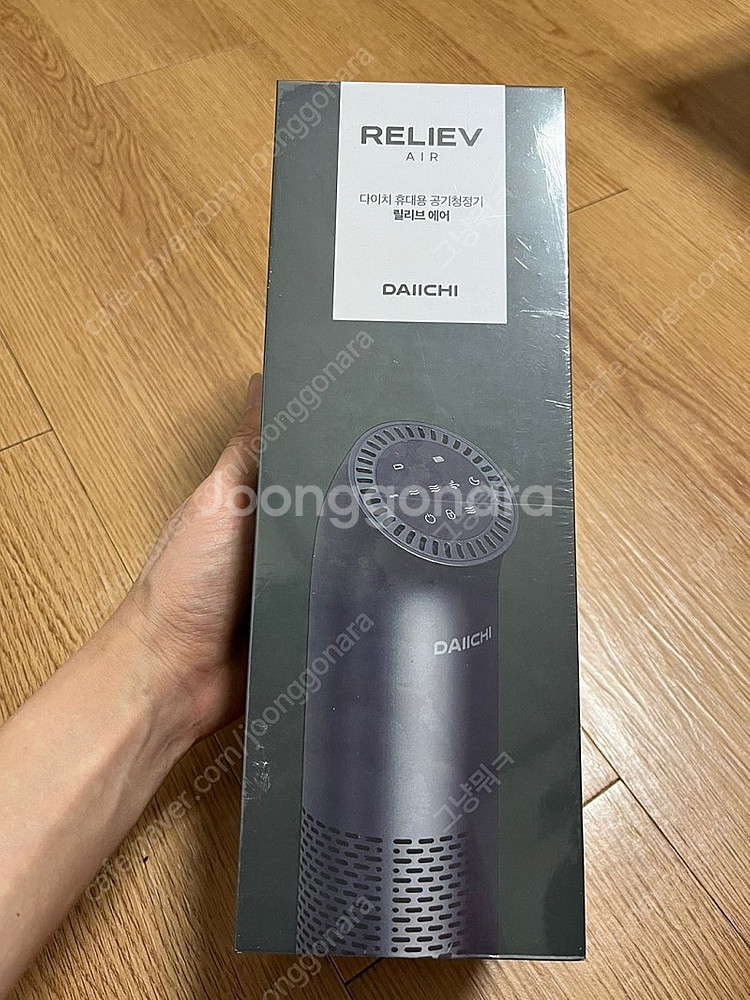 다이치 릴리브에어 휴대용 공기청정기 팝니다.[미개봉]--3