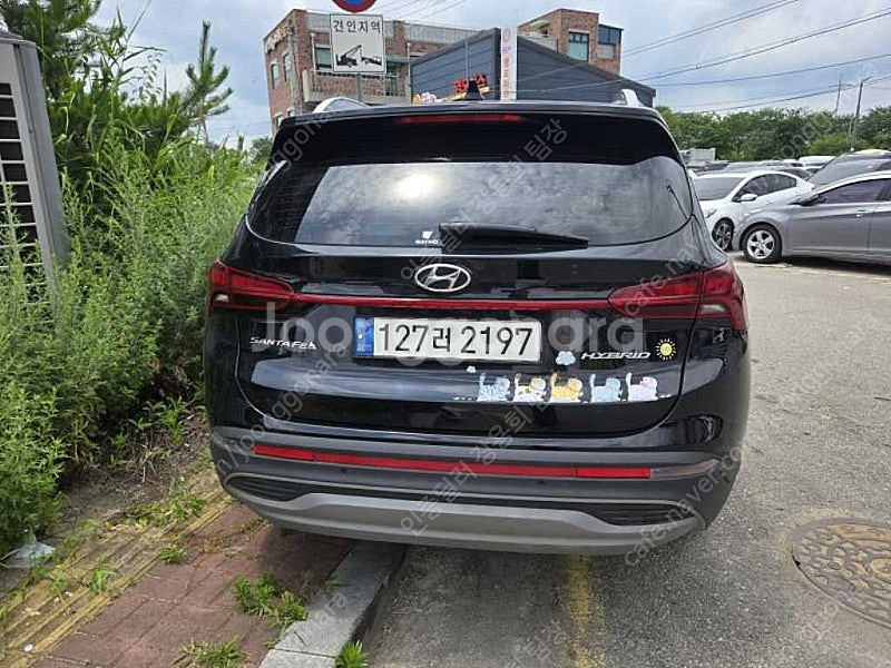 싼타페 중고 싼타페 더 뉴 싼타페 하이브리드 중고 가격 검정색 2022년식 70,704km 1.6 2WD 프레스티지...--3