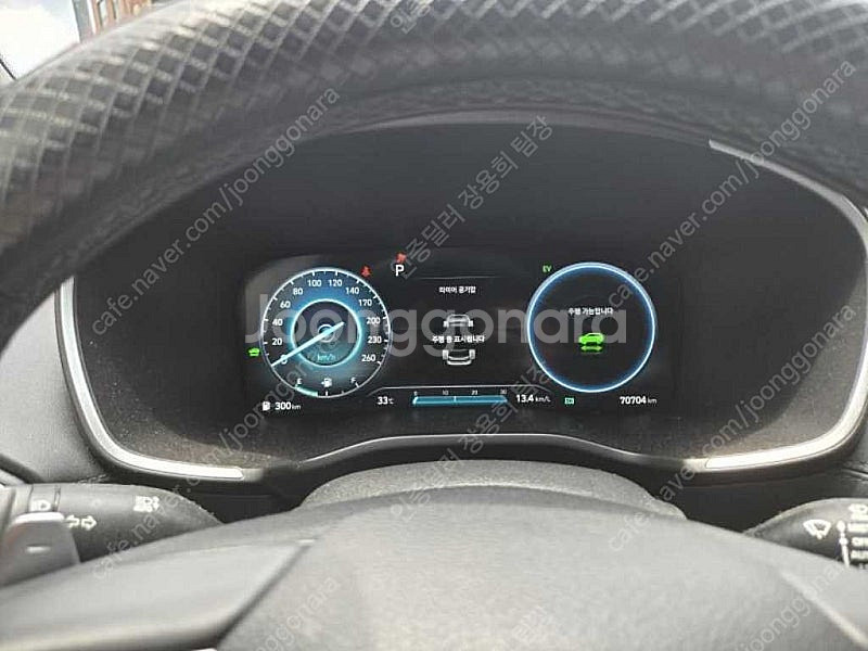 싼타페 중고 싼타페 더 뉴 싼타페 하이브리드 중고 가격 검정색 2022년식 70,704km 1.6 2WD 프레스티지...--4
