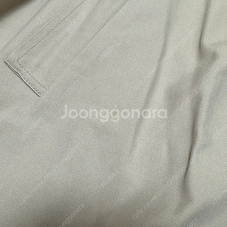 슬로우앤드 미닛 싱글 트렌치코트 연베이지--5