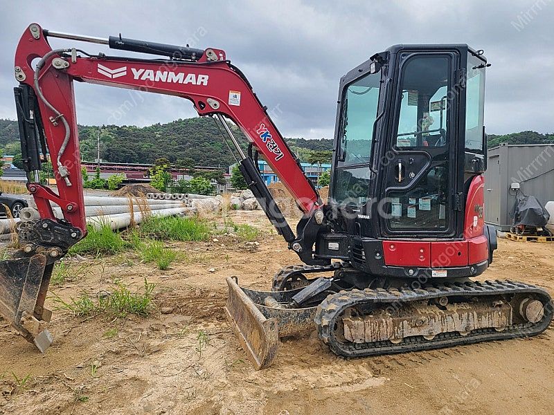 얀마 035미니굴삭기 캐빈형 VIO35캐빈 2022년식...--0
