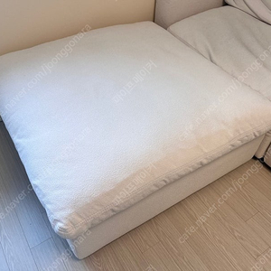 <<판매>>까사미아 캄포슬림 오토만 스툴(화이트) 판매