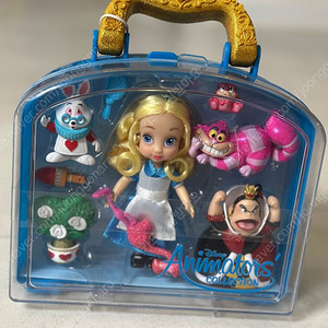 디즈니 애니메이터 컬렉션 미니 돌 플레이세트 (Animators’ collection mini doll play set) 앨리스 -미개봉, 택미포