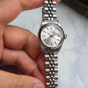 [정품] 롤렉스 여성용 데이저스트 실버 다이얼 빈티지 (Rolex Women's Datejust Silver Dial)
