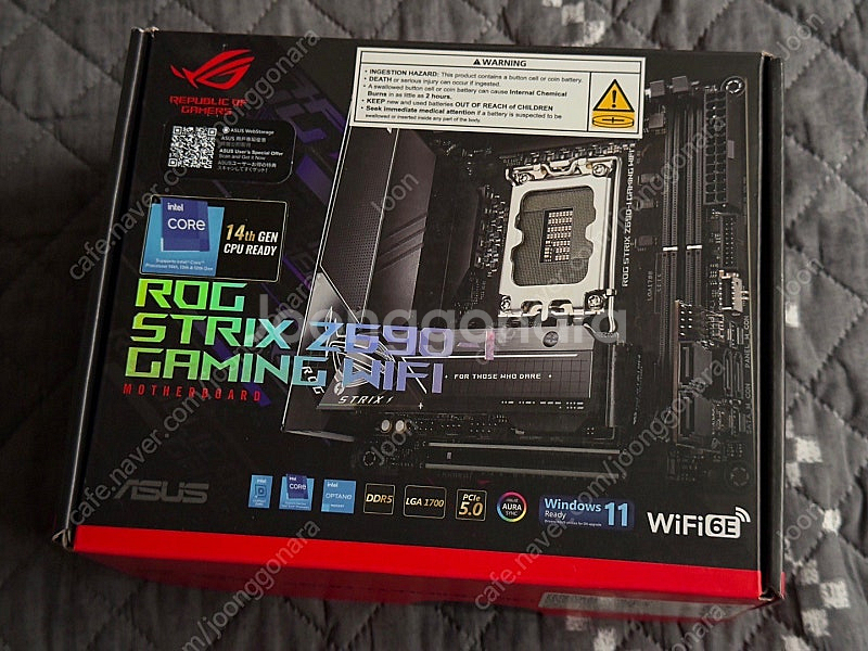 asus rog strix z690i 메인보드 판매합니...--0