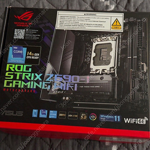 asus rog strix z690i 메인보드 판매합니다