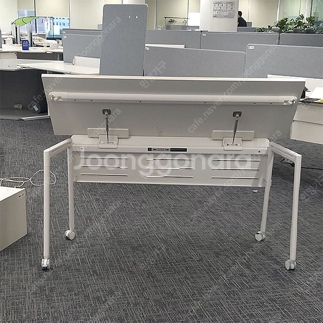 퍼시스 회의용 연수용 수강용 학원용 독서실 세미나실 1인용 테이블 책상 의자--7