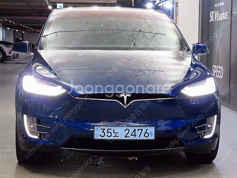 테슬라 중고차 모델X 2020년식 롱 레인지 중고자동차--3