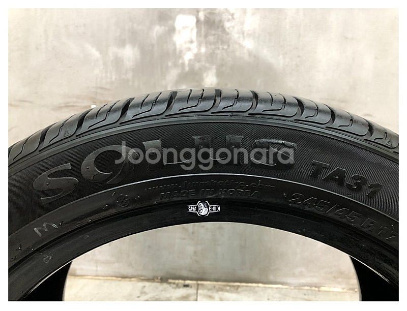 중고타이어 금호타이어 솔루스 TA31 215/50R18...--5