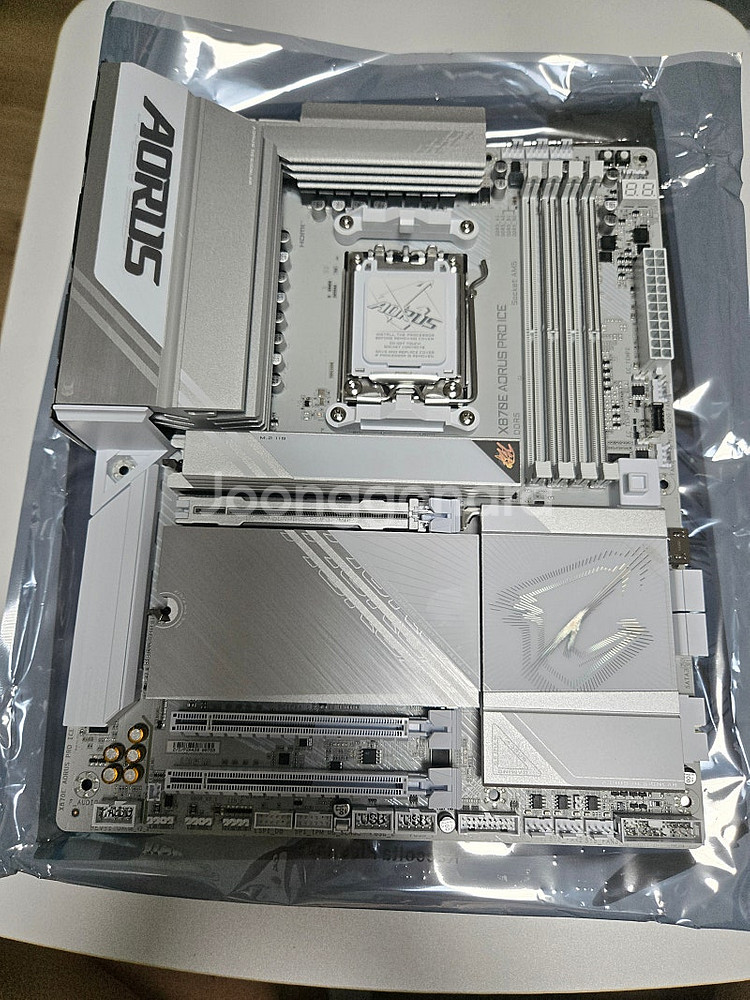 AORUS X870E PRO ICE 메인보드 구입후 일...--0