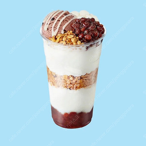 메가커피 팥빙 젤라또 파르페(8/2)