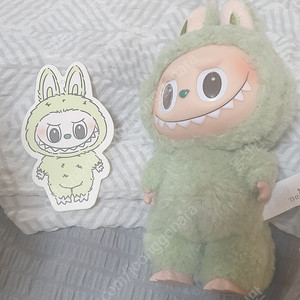 팝마트 라부부 테이스티 마카롱 그린 그레이프 키링