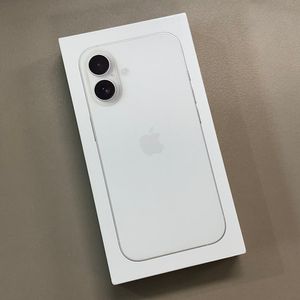 *미개봉새상품*아이폰16 화이트색상 128용량 씰 뜯지않은 미개봉 새상품 100만 판매해요