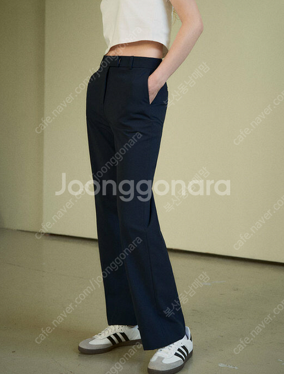 더블유컨셉 시야쥬 블랙팬츠--0