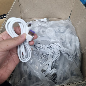 휴대폰 충전기 + usb C 타입 케이블 50개 판매 신품