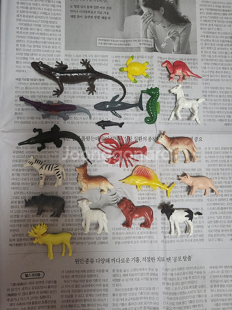 동물,공룡,어벤저스 등등 미니어처 작은 피규어 판매해요--3
