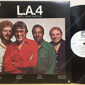 LP ; LA4 재즈 엘피 음반 6장 판매 콩코드 재즈 Concord Jazz L.A.4 명반