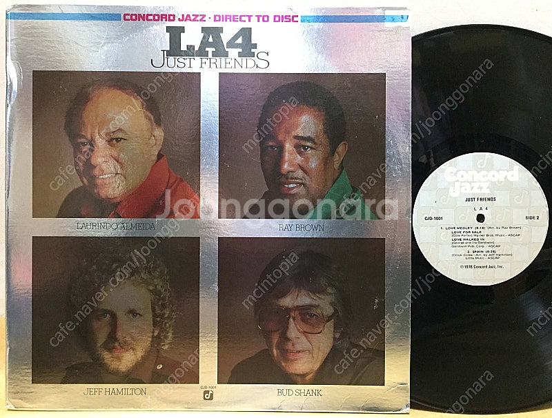 LP ; LA4 재즈 엘피 음반 6장 판매 콩코드 재즈...--2
