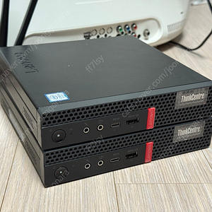 레노버 Lenovo ThinkCentre M720q Tiny 초소형 데스크탑 판매합니다. (i5-8500T, 8GB, 256GB NVMe)