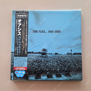 Oasis (오아시스) – Time Flies... 1994-2009 일본한정반 스카이블루(Skyblue) 5LP 박스세트 미개봉