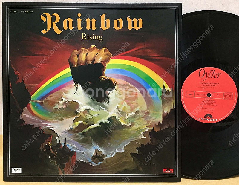 LP ; rainbow 레인보우 엘피 음반 4장 하드락...--2