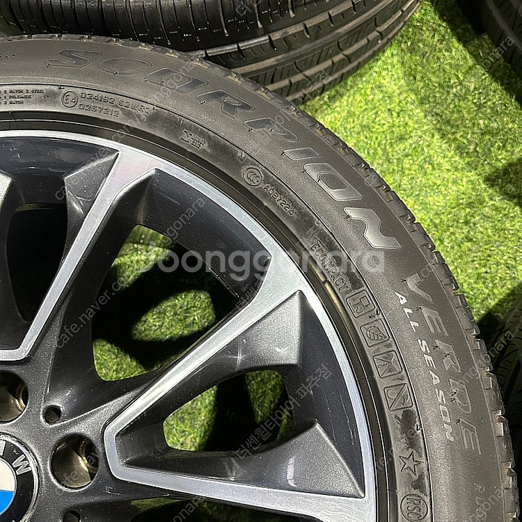 BMW F바디 F15 X5 19인치 중고 휠타이어 25...--7