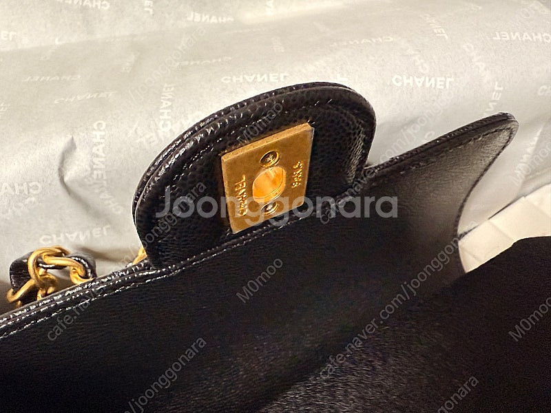 샤넬 미니 플랩백 캐비어 as5239 샤넬시즌백 새상품--9