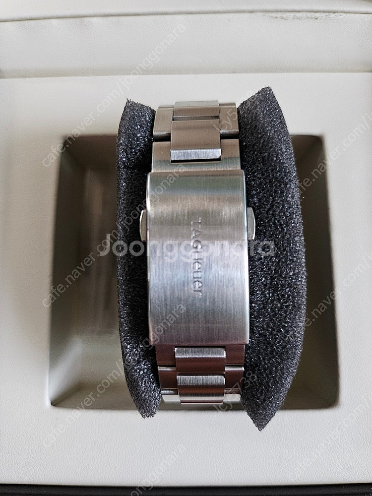 태그호이어 아쿠아레이서 오토매틱 청판 크로노 43mm--4