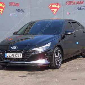 아반떼 중고차 아반떼 하이브리드 중고 검정색 2021년식 80,435km 인스퍼레이션 중고차카페