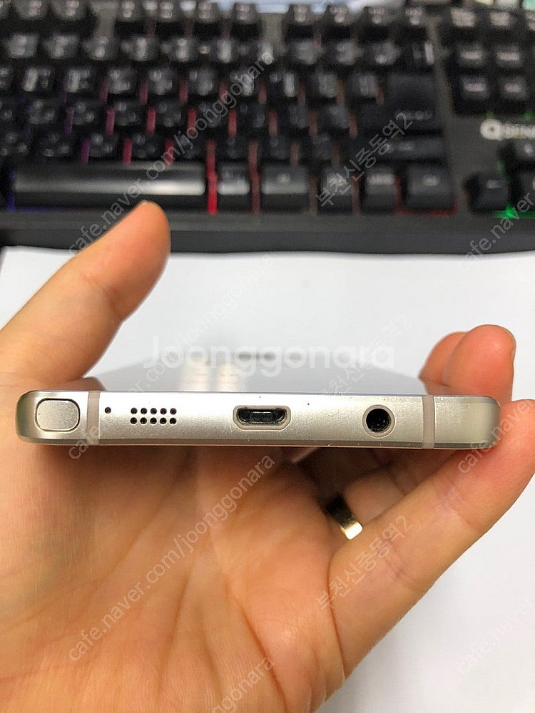 195525 KT 갤럭시노트5 골드 AA급 64GB 무...--6