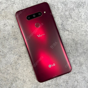 LG V40 레드 128G 미파손 무잔상 깨끗한 가성비꿀폰 @@ 실사용 강추 6만원 판매해요