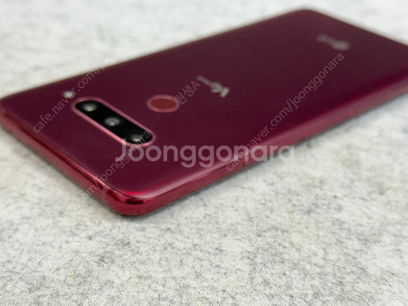 LG V40 레드 128G 미파손 무잔상 깨끗한 가성비...--3
