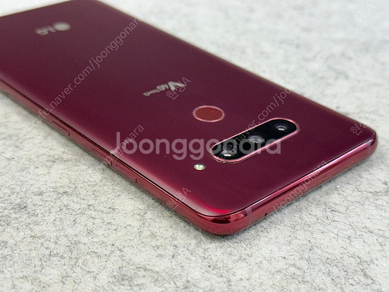 LG V40 레드 128G 미파손 무잔상 깨끗한 가성비...--4