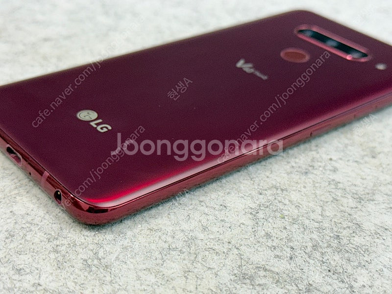 LG V40 레드 128G 미파손 무잔상 깨끗한 가성비...--5