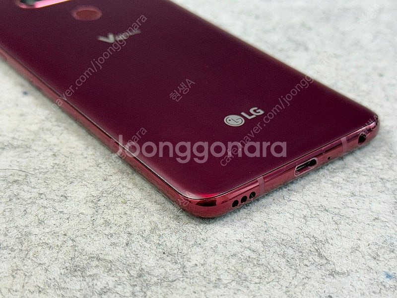 LG V40 레드 128G 미파손 무잔상 깨끗한 가성비...--6