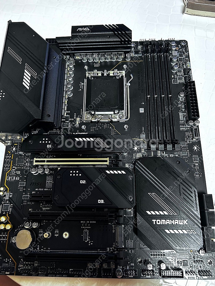 MSI X670E 토마호크 WIFI 메인보드 팜니다.--2