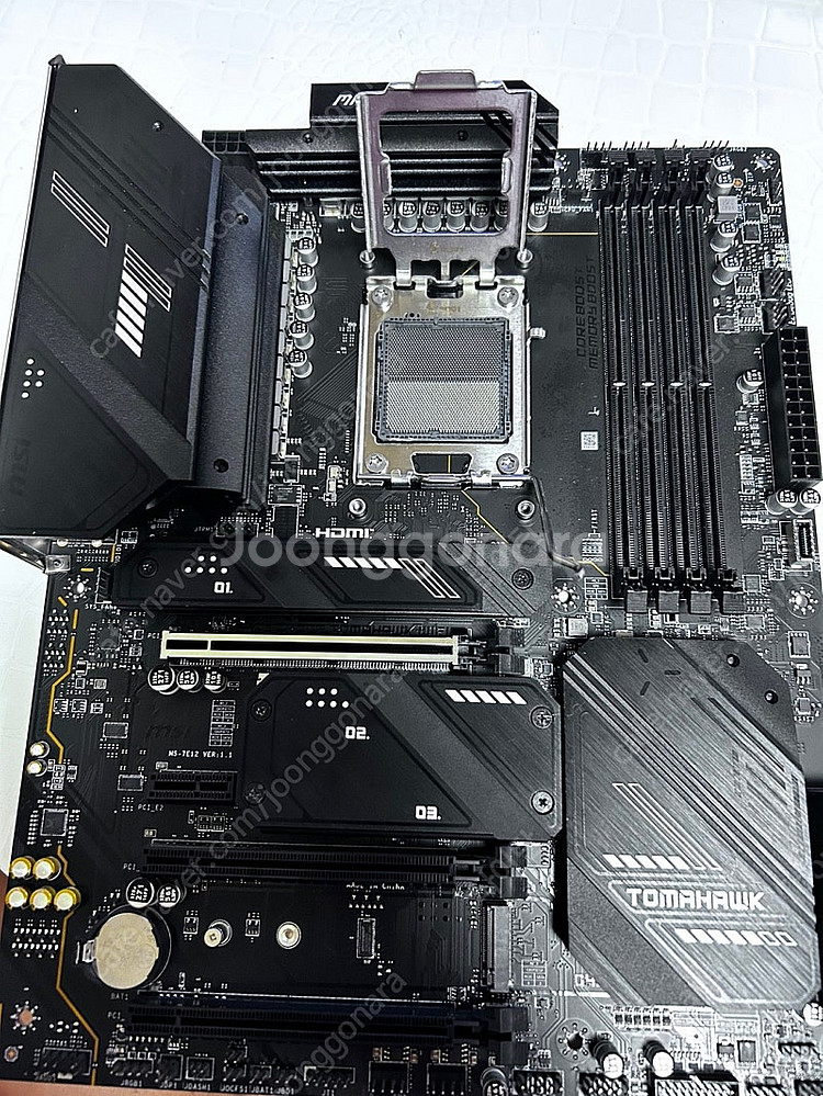 MSI X670E 토마호크 WIFI 메인보드 팜니다.--4