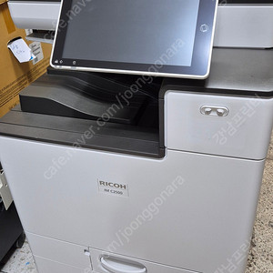 리코 a3컬러양면레이저복합기 imc2500 중고 풀옵션 (새기계 수준)