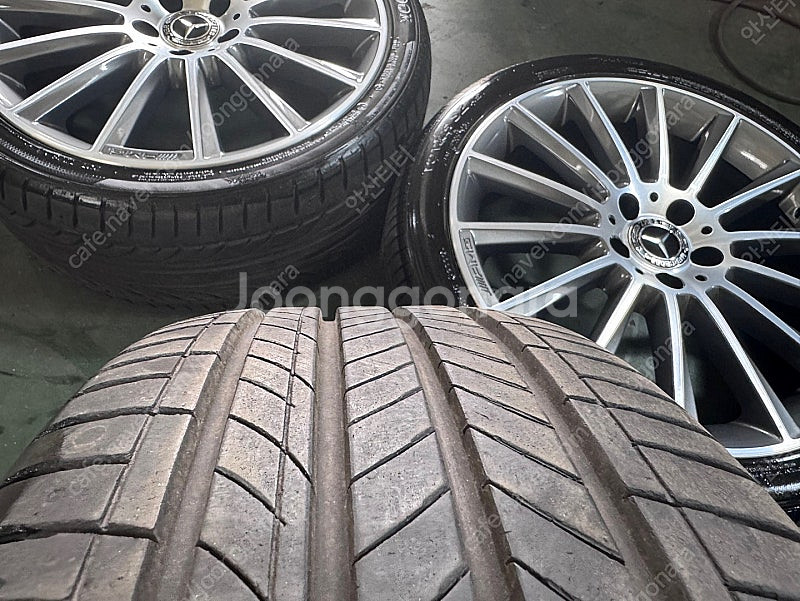[판매] 벤츠 w205 c클래스 마차 19인치 휠타이어...--6