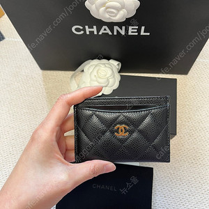 샤넬카드슬롯금장