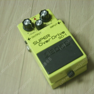 오버드라이브 이펙터 SUPER OVER DRIVE SD-1