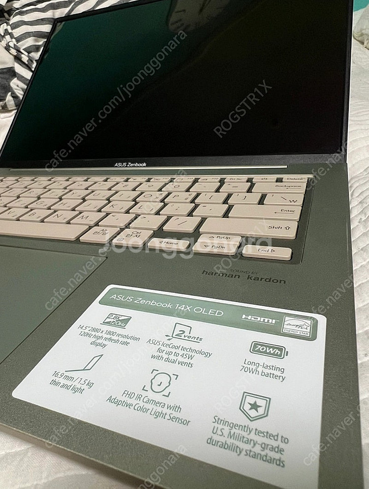 ASUS 젠북 14X OLED 인텔i9 14인치 고성능...--3