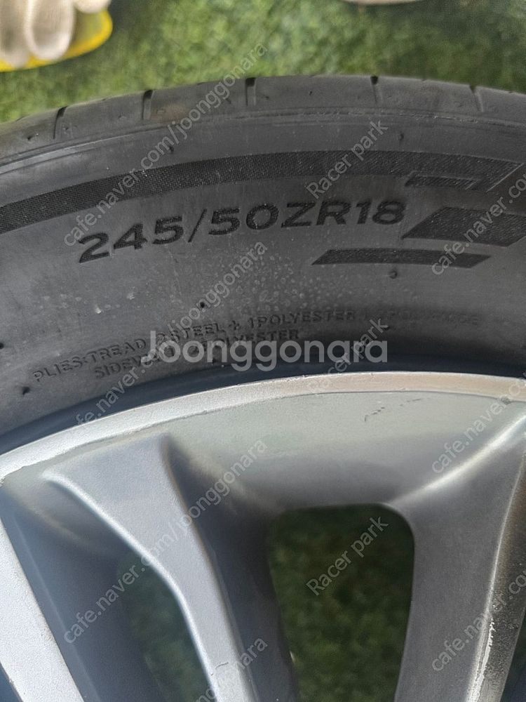 EQ900 18인치 휠타이어 팝니다--2