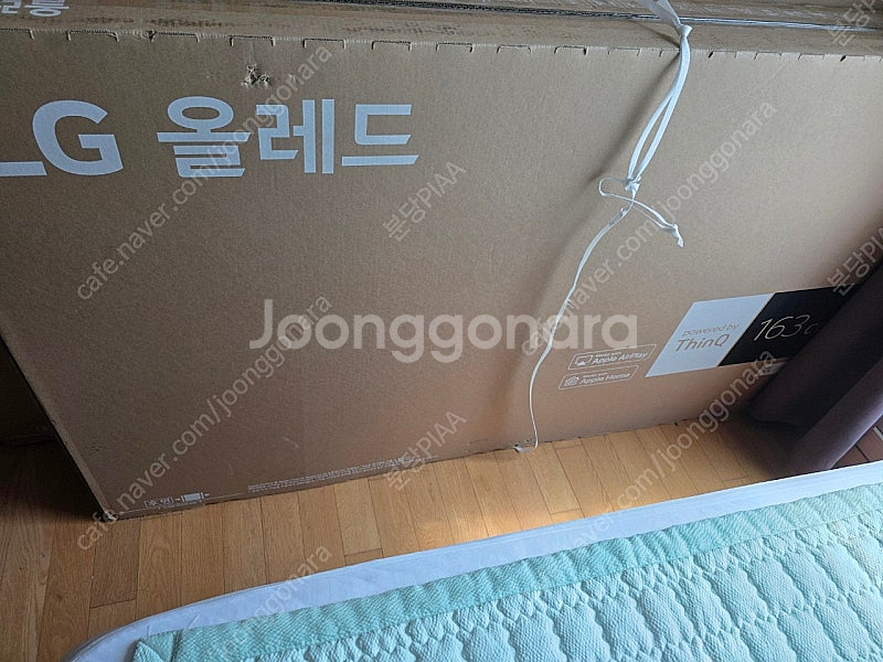 lg oled 65인치 액정파손티비--1