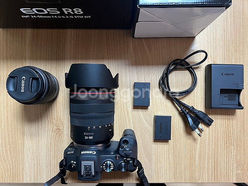 캐논 R8 + 24-50 번들 + 24-105 F4 L--1