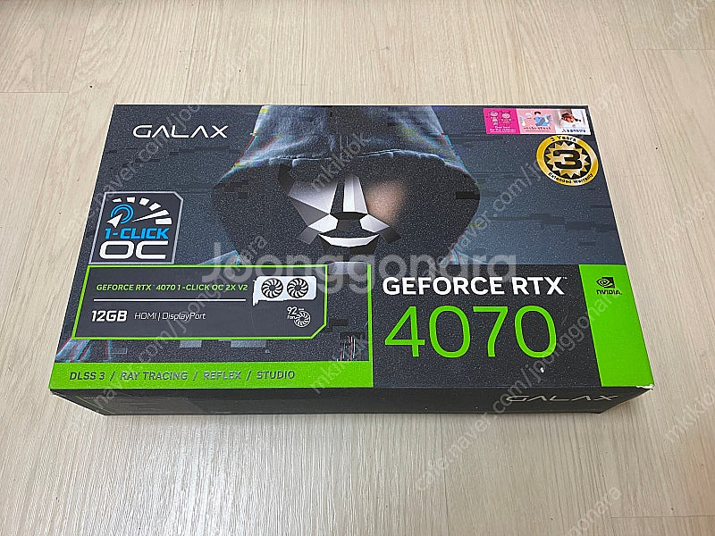 갤럭시 GALAX 지포스 RTX 4070 2X V2 D...--0