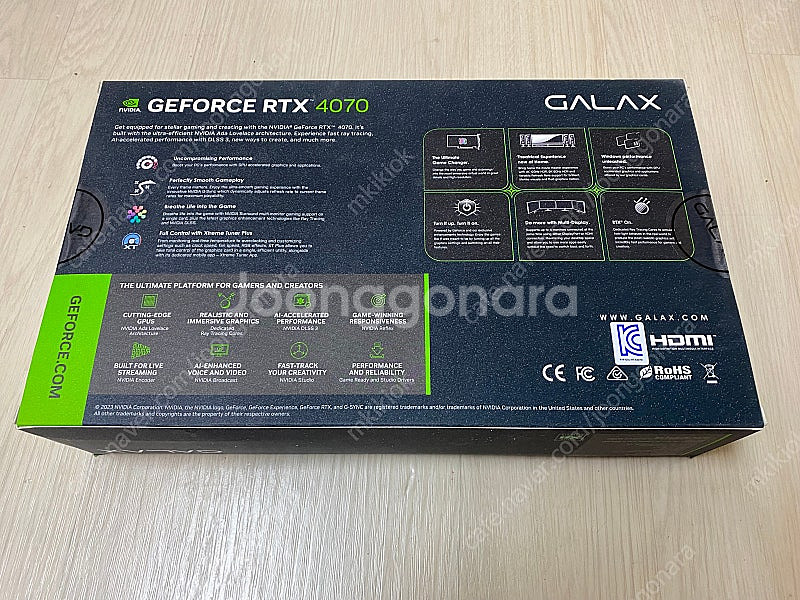 갤럭시 GALAX 지포스 RTX 4070 2X V2 D...--2
