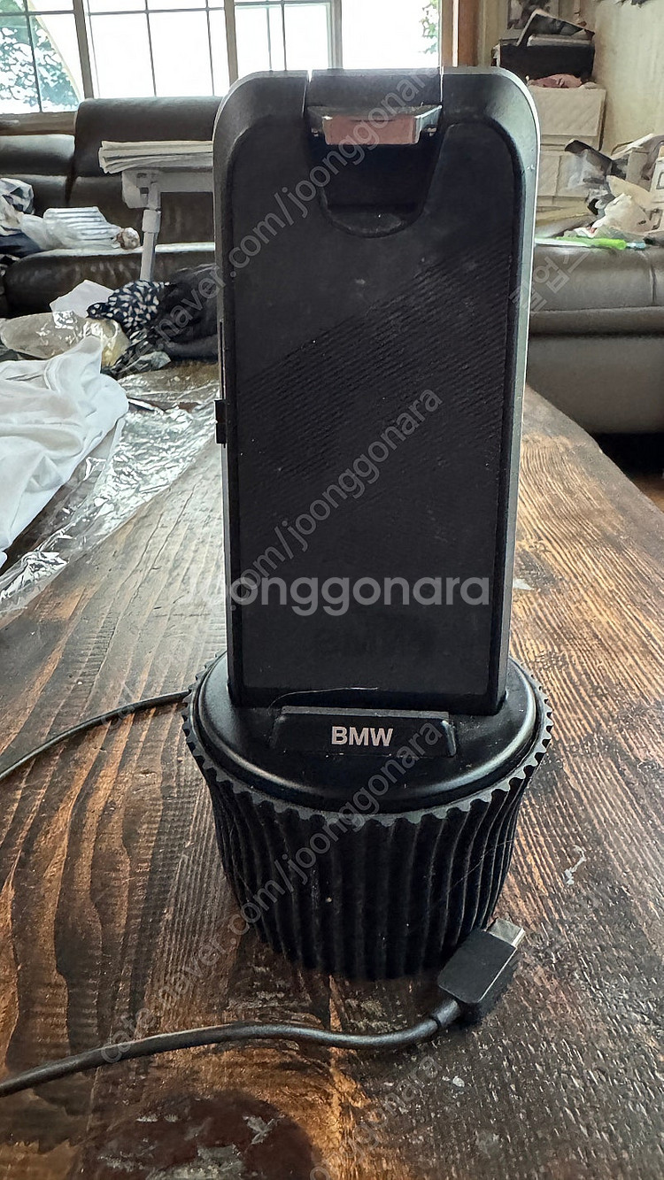 bmw 무선 컵홀더 충전기 판매--1