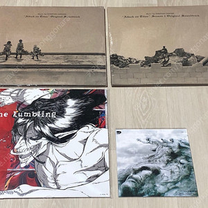 진격의 거인 OST LP 바이닐 4종 일괄
