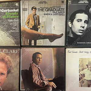 Simon & Garfunkel/사이먼앤가펑클 7인치 릴테이프 앨범 모음